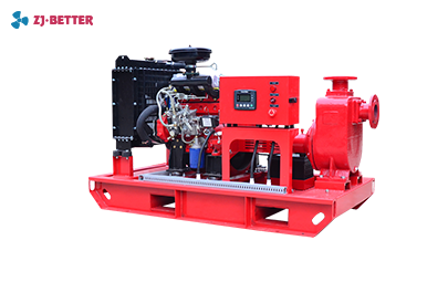 Self Priming Diesel Fire Pump